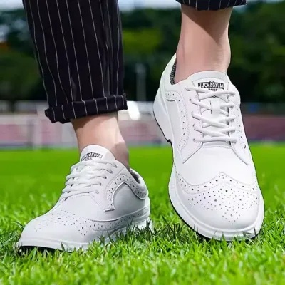RUBBER SOLE CLASSIC GOLF SHOES